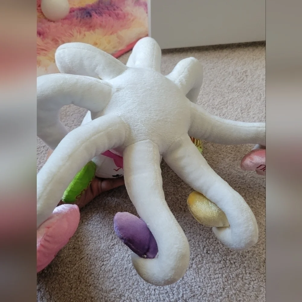 I wish to wrap my arms around you, Octopus Plush Toy